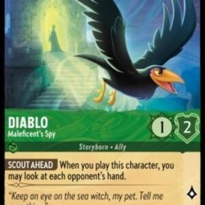Lorcana 4URS Diablo - Maleficent's Spy