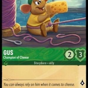 Lorcana 4URS Gus - Champion of Cheese