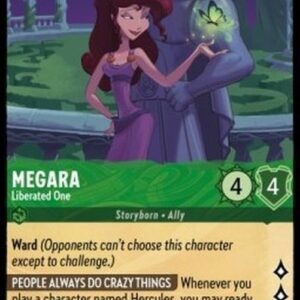 Lorcana 4URS Megara - Liberated One
