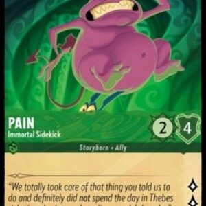 Lorcana 4URS Pain - Immortal Sidekick