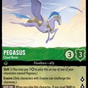 Lorcana 4URS Pegasus - Cloud Racer