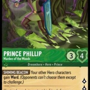Lorcana 4URS Prince Phillip - Warden of the Woods