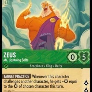 Lorcana 4URS Zeus - Mr. Lightning Bolts