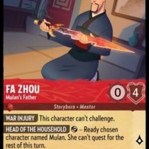 Lorcana 4URS Fa Zhou - Mulan's Father