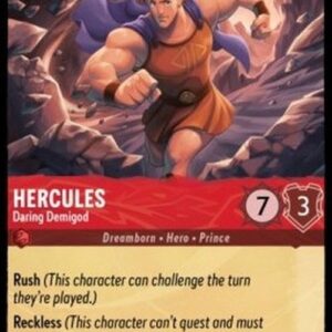 Lorcana 4URS Hercules - Daring Demigod