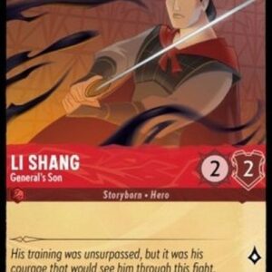 Lorcana 4URS Li Shang - General's Son