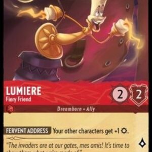 Lorcana 4URS Lumiere - Fiery Friend