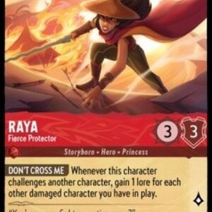 Lorcana 4URS Raya - Fierce Protector