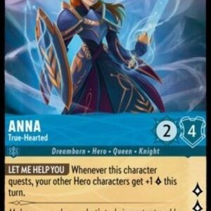 Lorcana 4URS Anna - True-Hearted (V.1)