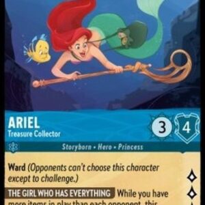 Lorcana 4URS Ariel - Treasure Collector