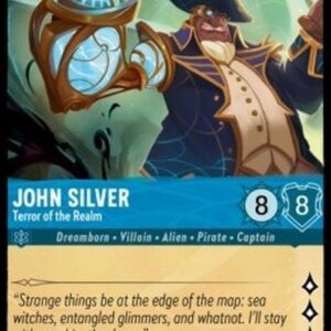 Lorcana 4URS John Silver - Terror of the Realm