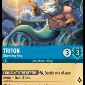 Lorcana 4URS Triton - Discerning King