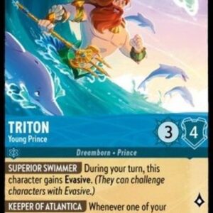 Lorcana 4URS Triton - Young Prince