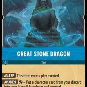 Lorcana 4URS Great Stone Dragon