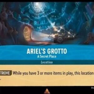 Lorcana 4URS Ariel's Grotto - A Secret Place (V.1)