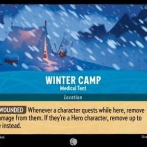 Lorcana 4URS Winter Camp - Medical Tent