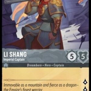 Lorcana 4URS Li Shang - Imperial Captain
