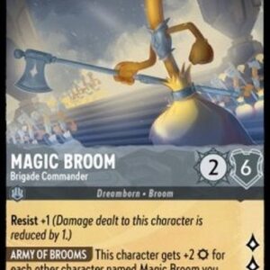 Lorcana 4URS Magic Broom - Brigade Commander