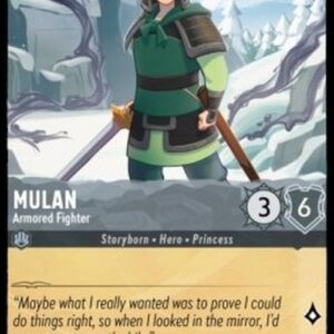 Lorcana 4URS Mulan - Armored Fighter