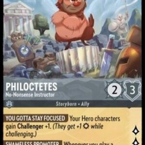 Lorcana 4URS Philoctetes - No-Nonsense Instructor