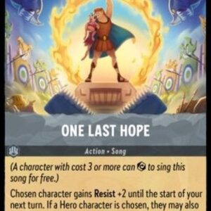 Lorcana 4URS One Last Hope