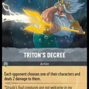 Lorcana 4URS Triton's Decree