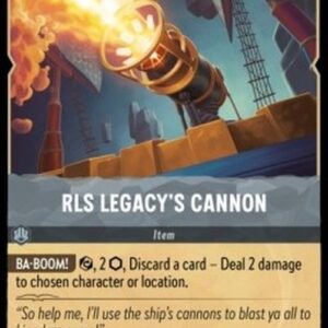 Lorcana 4URS RLS Legacy's Cannon