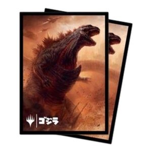 Magic: The Gathering Ikoria: Lair of Behemoths: "Godzilla, Doom Inevitable" Sleeves