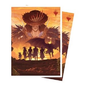 Magic: The Gathering Outlaws of Thunder Junction: "Gang Silhouette" Apex Deck Protector Sleeves