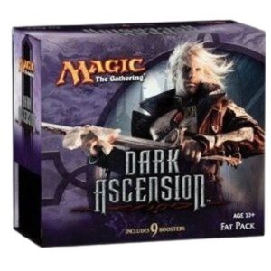 Magic: The Gathering Empty Dark Ascension Fat Pack box