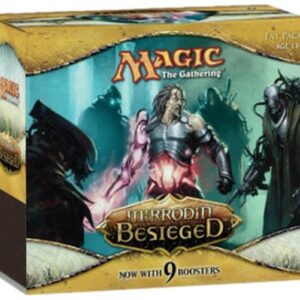 Magic: The Gathering Empty Mirrodin Besieged Fat Pack box