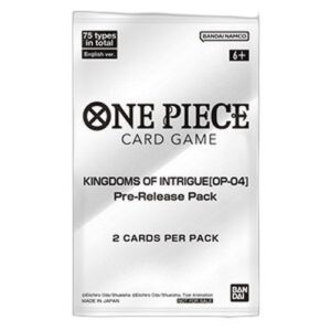 One Piece OP04P Kingdoms of Intrigue: Pre-Release Pack