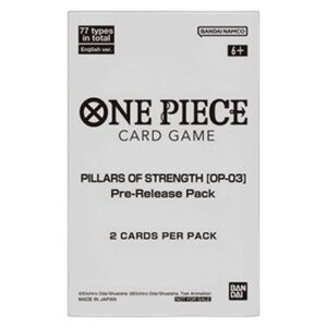 One Piece OP03P Pillars of Strength: Pre-Release Pack