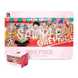 One Piece PB-XX Playmat & Storage Box Set: 25th Edition