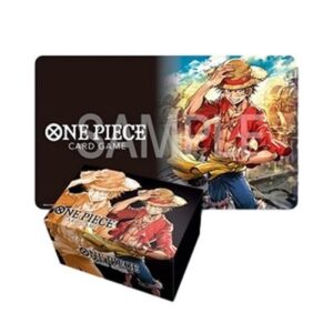 One Piece PB-XX Playmat & Storage Box Set: Monkey.D.Luffy