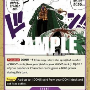 One Piece OP04P Weakness...Is an Unforgivable Sin.