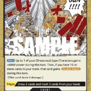 One Piece OP04P Gum-Gum King Kong Gun