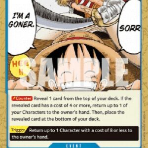 One Piece -JP Sorry. I'm a Goner.