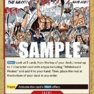 One Piece OP02P Whitebeard Pirates