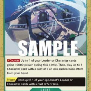 One Piece OP02P Three Sword Style Oni Giri