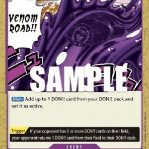 One Piece OP02P Venom Road
