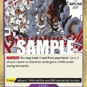 One Piece -JP Gum-Gum Jet Gatling