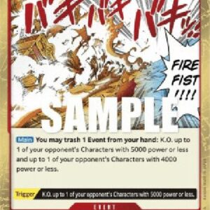 One Piece -JP Fire Fist (-018) (V.1)