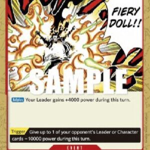 One Piece OP03P Fiery Doll