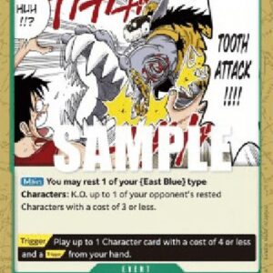 One Piece OP03P Tooth Attack