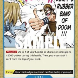 One Piece OP03P Usopp's Rubber Band of Doom!!!