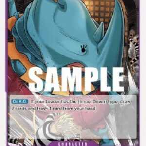 One Piece OP03P Minorhinoceros