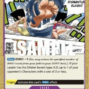 One Piece OP03P Hull Dismantler Slash