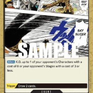 One Piece OP03P Tempest Kick Sky Slicer