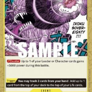 One Piece OP03P Ikoku Sovereignty